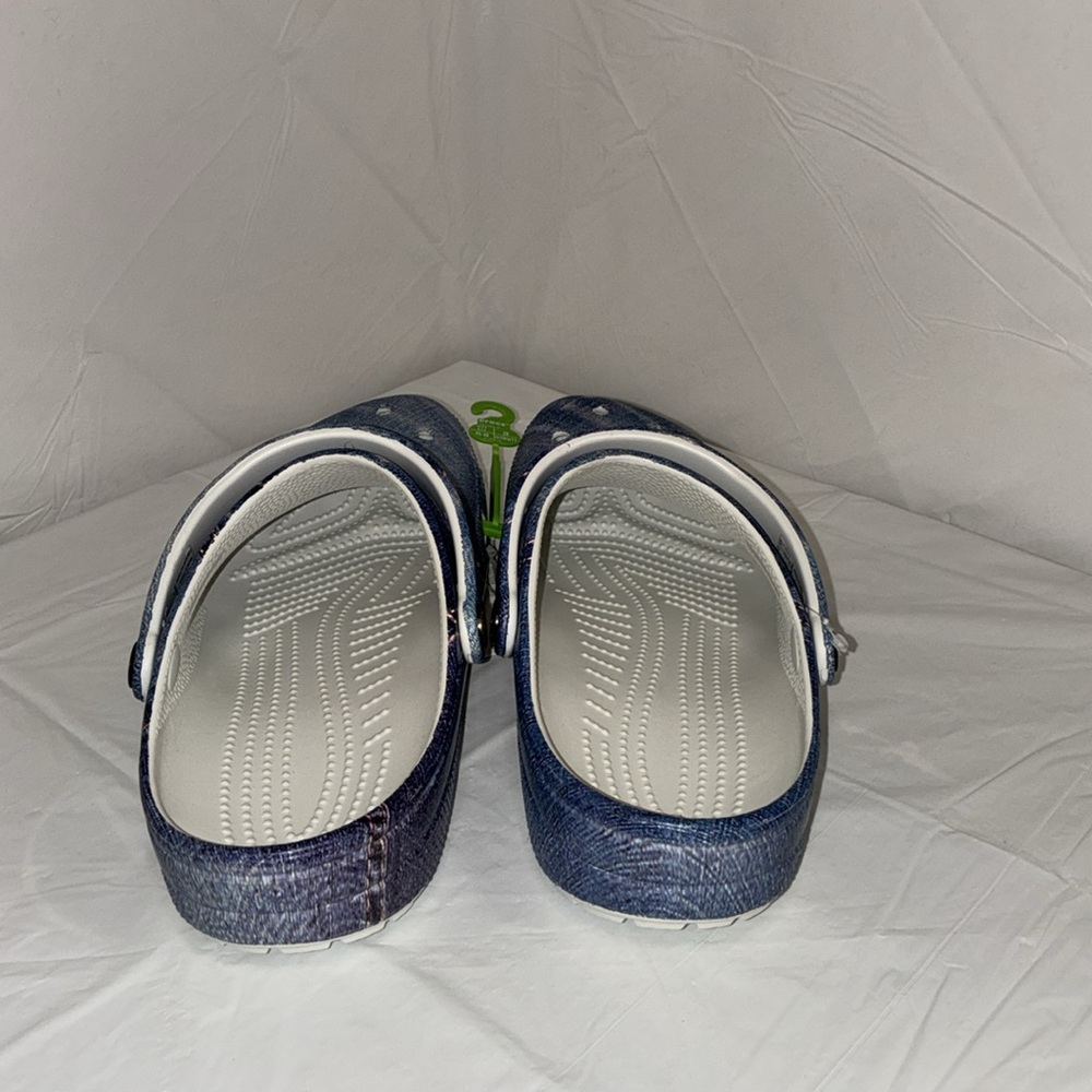 Crocs classic denim clog Unisex M10/W11 - Picture 6 of 9